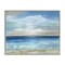 Stupell Industries Crashing Ocean Ripples Scenery Black Framed Giclee Art